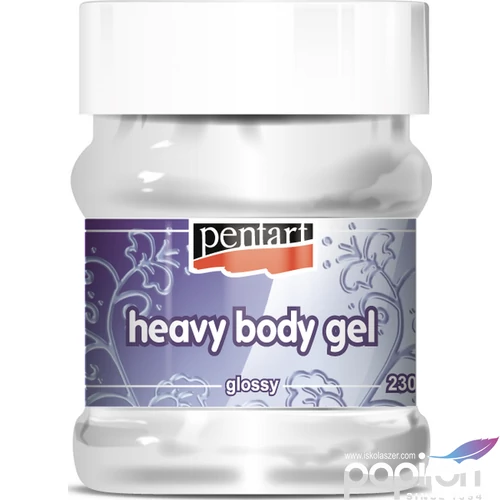 Gélpaszta sűrű fényes 230ml Pentart átlátszó