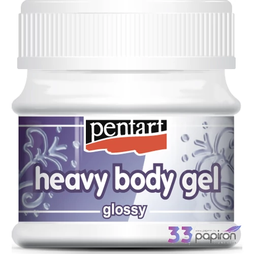 Gélpaszta sűrű fényes 50ml Pentart átlátszó