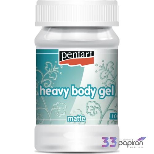 Gélpaszta sűrű matt 100ml Pentart opálos