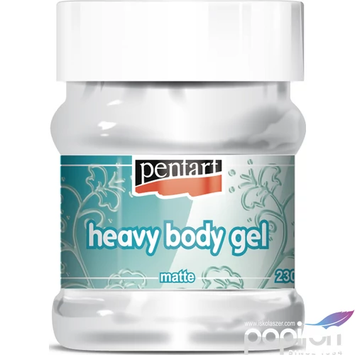 Gélpaszta sűrű matt 230ml Pentart opálos