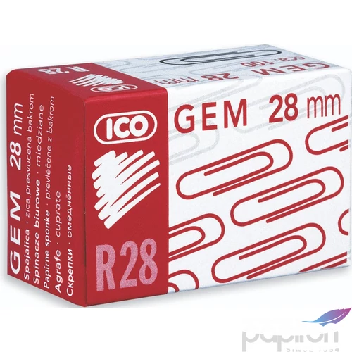 Gémkapocs 28mm R 28 ICO 100db magam minőségű anyagból gyártott
