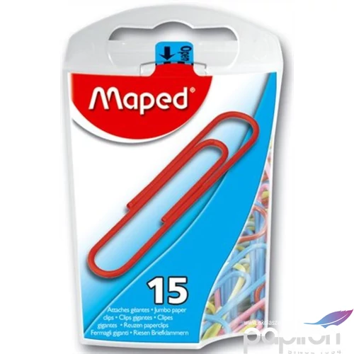 Gémkapocs 50mm Maped színes 50mm-es MAPED (15db/bliszt) Irodai kiegészítők MAPED 342011