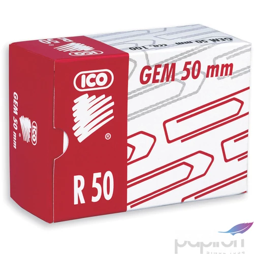 Gémkapocs 50mm R50 réz ICO 100db magam minőségű anyagból gyártott