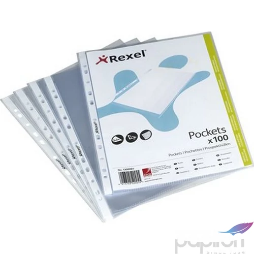 Genotherm lefűzhető A4 Rexel 80 mikron, narancsos felület átlátszó