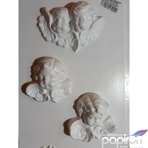 Gipszkiöntő forma 3 motívumos Karácsonyi GK0164