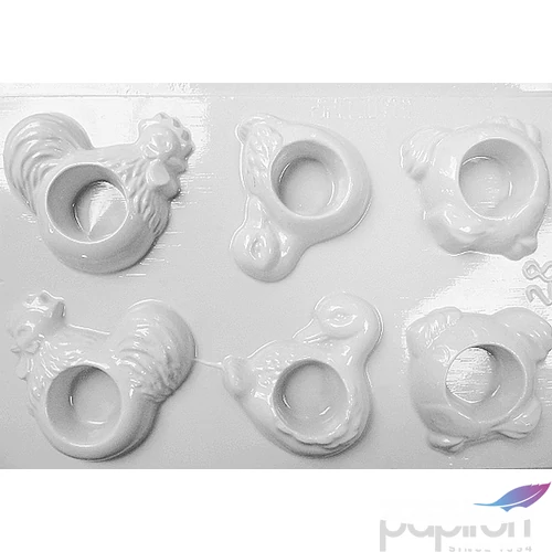 Gipszkiöntő forma 3D gyertyagyűrű