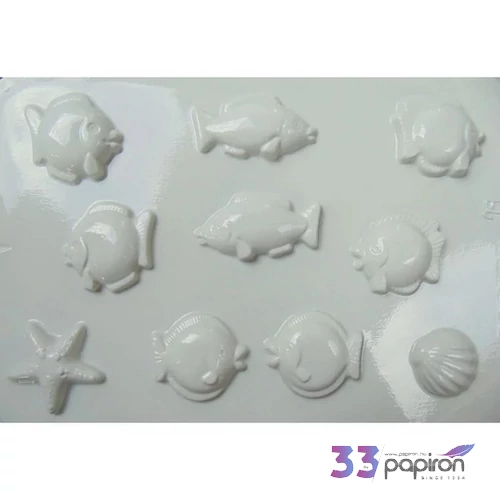 Gipszkiöntő forma normál - 3D Halak