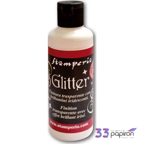 Glitteres befejező lakk 80ml Pentart GEM25M