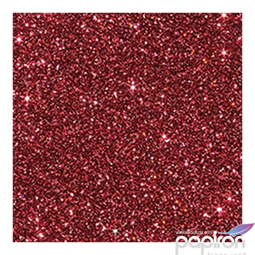 Glitterkarton A4 piros 220g HP16428