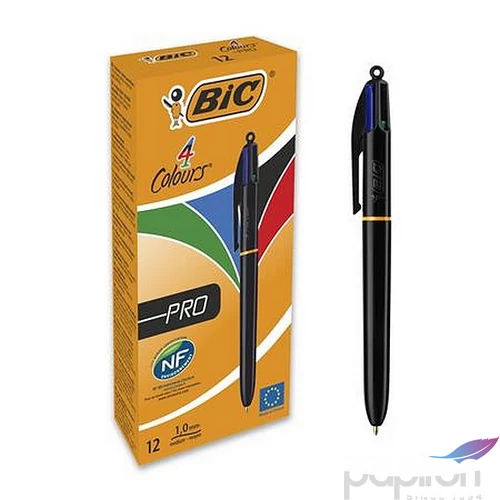 Golyóstol 0,32mm nyomógombos négyszínű BIC 4 Colours Pro