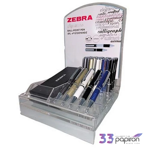 Golyóstoll  0,24mm mm teleszkópos ZEBRA SL-F1