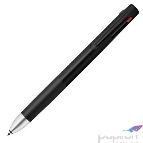 Golyóstoll 0,24mm Zebra nyomógombos, háromszínű, bLen 3C fekete test