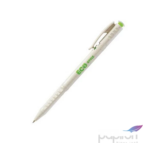 Golyóstoll 0,25mm Flexoffice nyomógombos,FO-09 Eco Style, kék 
