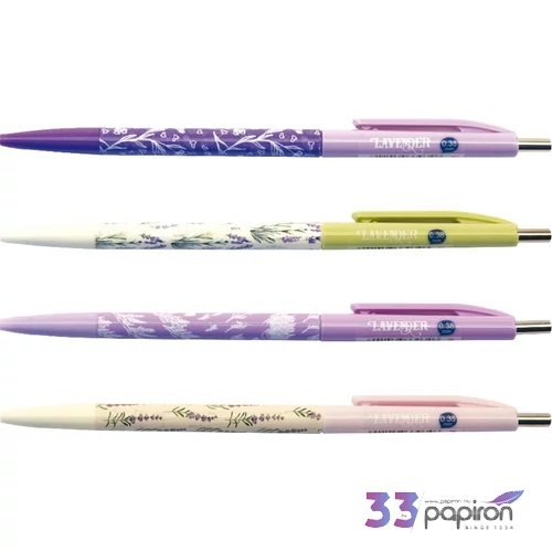 Golyóstoll 0,38mm lavender M