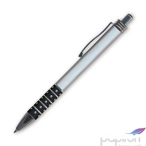 Golyóstoll 0,6mm Granit nyomógombos, vegyes színű fogórész D550, kék