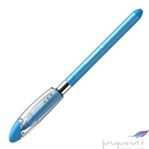 Golyóstoll 0,7mm Schneider kupakos, Slider Basic XB, világoskék 