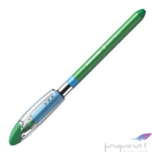 Golyóstoll 0,7mm Schneider kupakos, Slider Basic XB, zöld 