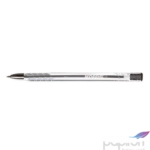 Golyóstoll 1,0mm Kores kupakos, háromszögletű, K11-M, fekete IK37921