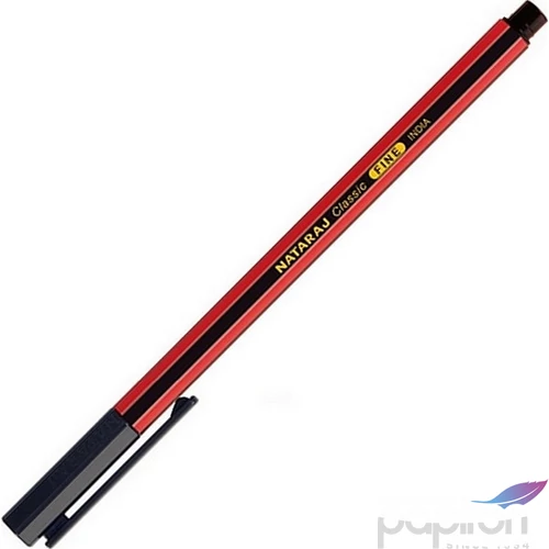 Tűfilc Nataraj 0.5mm fekete színű tinta, eldobható tűfilc Classic Ballpoint Pen