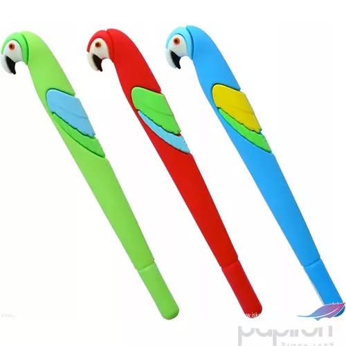 Golyóstoll Papagáj különböző színben