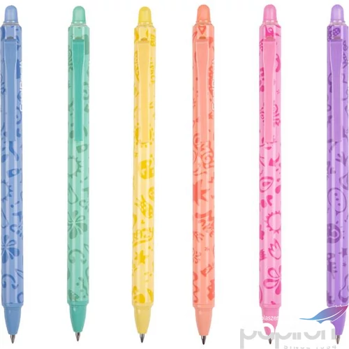 Golyóstoll radírozható 0,5mm Cool Pack Pastel 6 minta kék íráskép Colorino