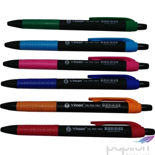 Golyóstoll Vision Enjoy Writing 0.7mm különböző színű tolltest Vision 7007