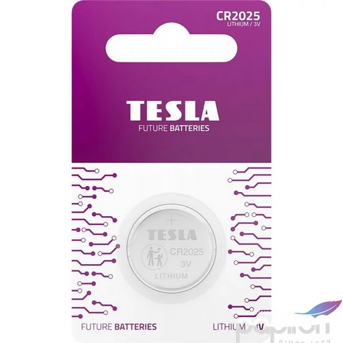 Gombelem Tesla CR2025 3V