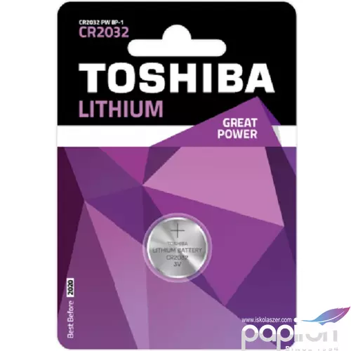 Gombelem Toshiba, everActive CR2032 lithium battery 3V