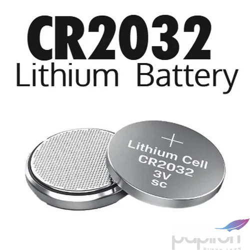Elem CR2032 gombelem lithium 3V Toshiba, everActive,Rocket