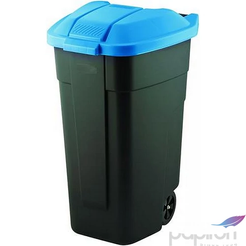 Görgős szemetes műanyag 110 CURVER kék/fekete