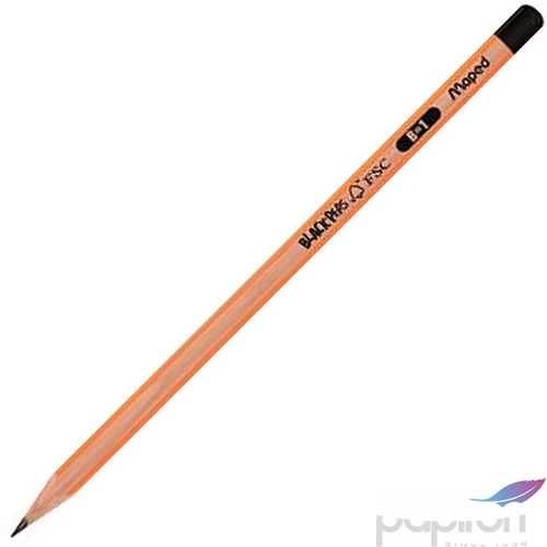 Grafitceruza B háromszögletű MAPED Black`Peps