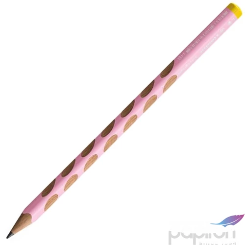 Grafitceruza HB Stabilo háromszögletű, balkezes, EASYgraph pasztell pink