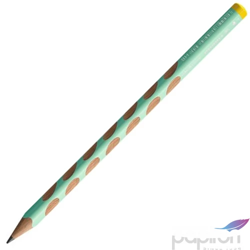 Grafitceruza HB Stabilo háromszögletű, balkezes, EASYgraph pasztell zöld