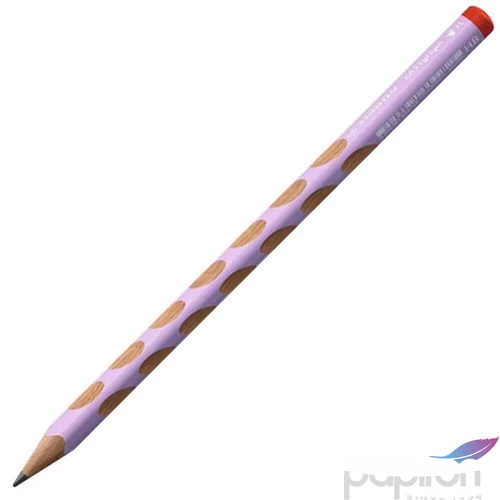 Grafitceruza HB Stabilo háromszögletű, jobbkezes, EASYgraph pasztell lila