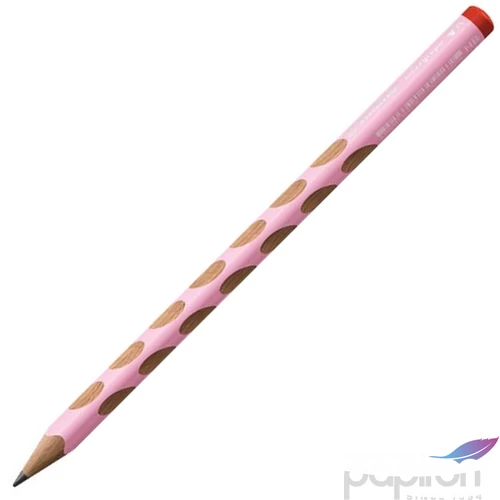 Grafitceruza HB Stabilo háromszögletű, jobbkezes, EASYgraph pasztell pink