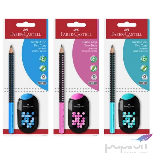 Grafitceruza szett Faber Castell,Grip Jumbo Kéttónusú HB