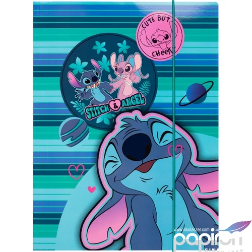 Gumis mappa A4 Stitch Colorino