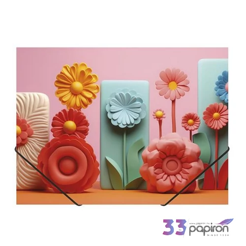 Gumis mappa 15mm PP A4 PANTA PLAST 