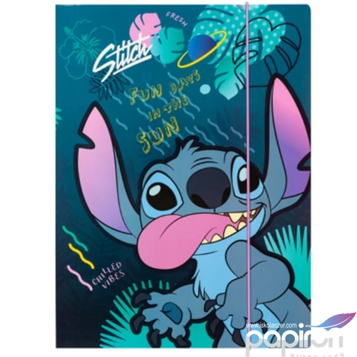 Gumis mappa A4 - Stitch 3, 