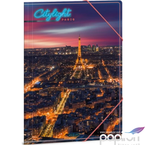 Gumis mappa A4 Ars Una 24' City light-Paris (5439) 50214396