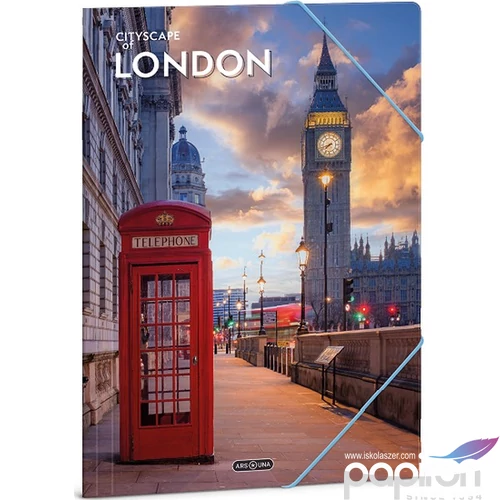 Gumis Mappa A4 Ars Una 25 Cityscape-London (5507) 25 50215072