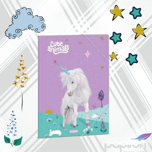 Gumis Mappa A4 Ars Una 25 Cute Animals Unicorn (5448) 25 50214488