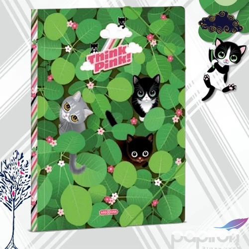 Gumis Mappa A4 Ars Una 25 Think-Pink (5462) 25 50214624