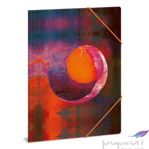 Gumis mappa A4 Ars Una Mandala Orange Moon (5219) 50212194 prémium