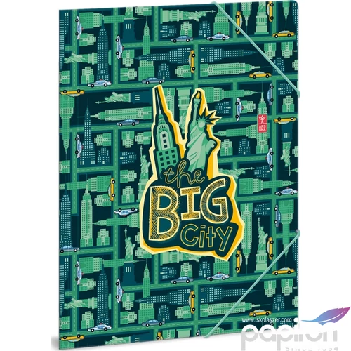 Gumis mappa A4 CITY 18' Tha Big City - nagyváros (843) - Ars Una 90218439 prémium, gumis dosszié