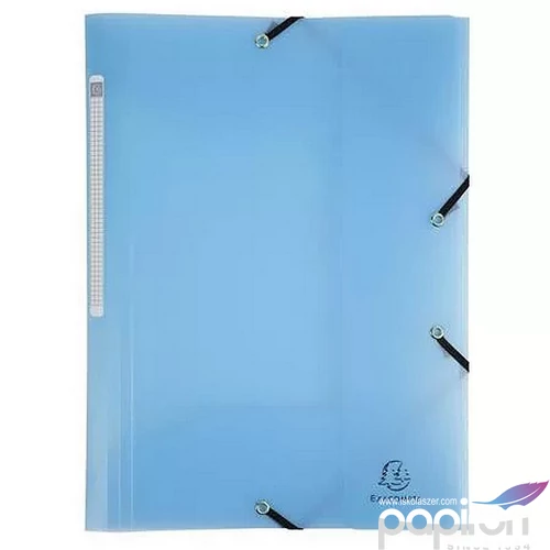 Gumis mappa A4 exacompta Chromaline pasztel kék pp 