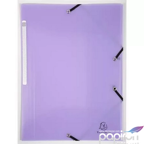 Gumis mappa A4 exacompta Chromaline pasztel lila pp 