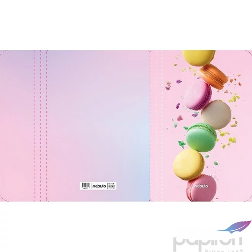 Gumis mappa A4 Nebulo Macaron