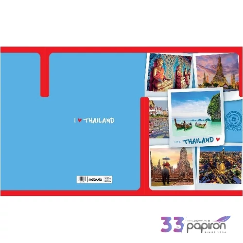 Gumis mappa A4 Nebulo Thaiföld