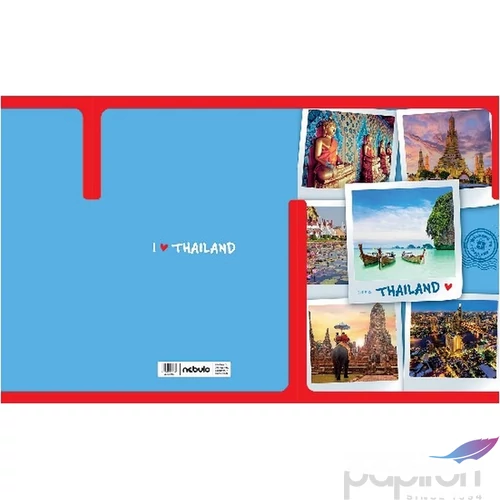 Gumis mappa A4 Nebulo Thaiföld